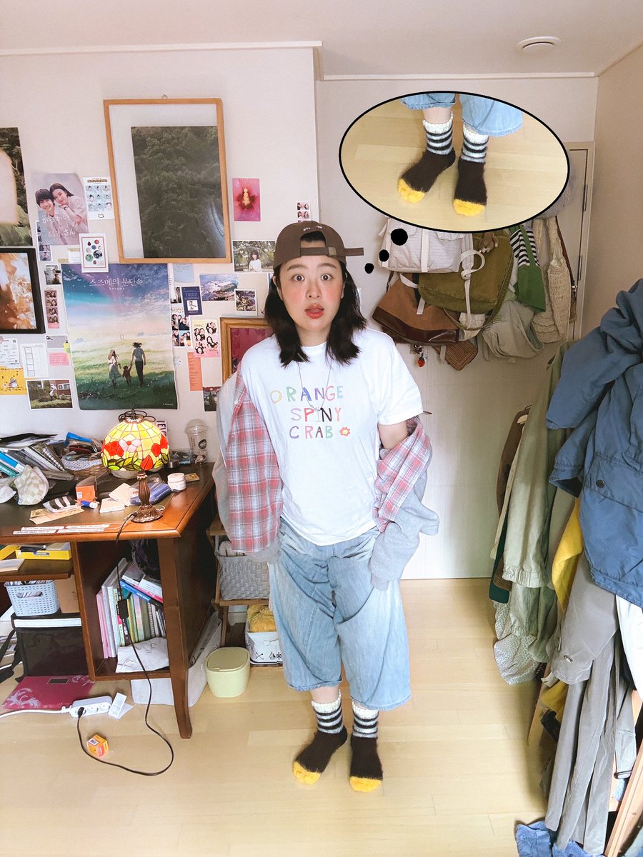chaemoowa's tweet photo. 今日オレスパのティーシャツ着ましたよん https://t.co/W3vDDFRhzY