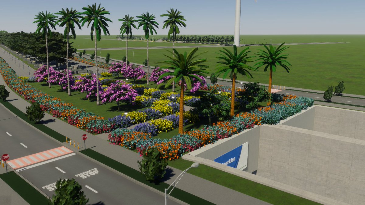 SquatAsian's tweet photo. So I make cities in cities skylines and currently pursuing urban planning cause I want to be a city planner someday. Instead of flyovers in greenfield projects or already existing highway with wide enough space why dont we do this?
@nitin_gadkari 
#Infrastructure https://t.co/n1jLhFKoZj