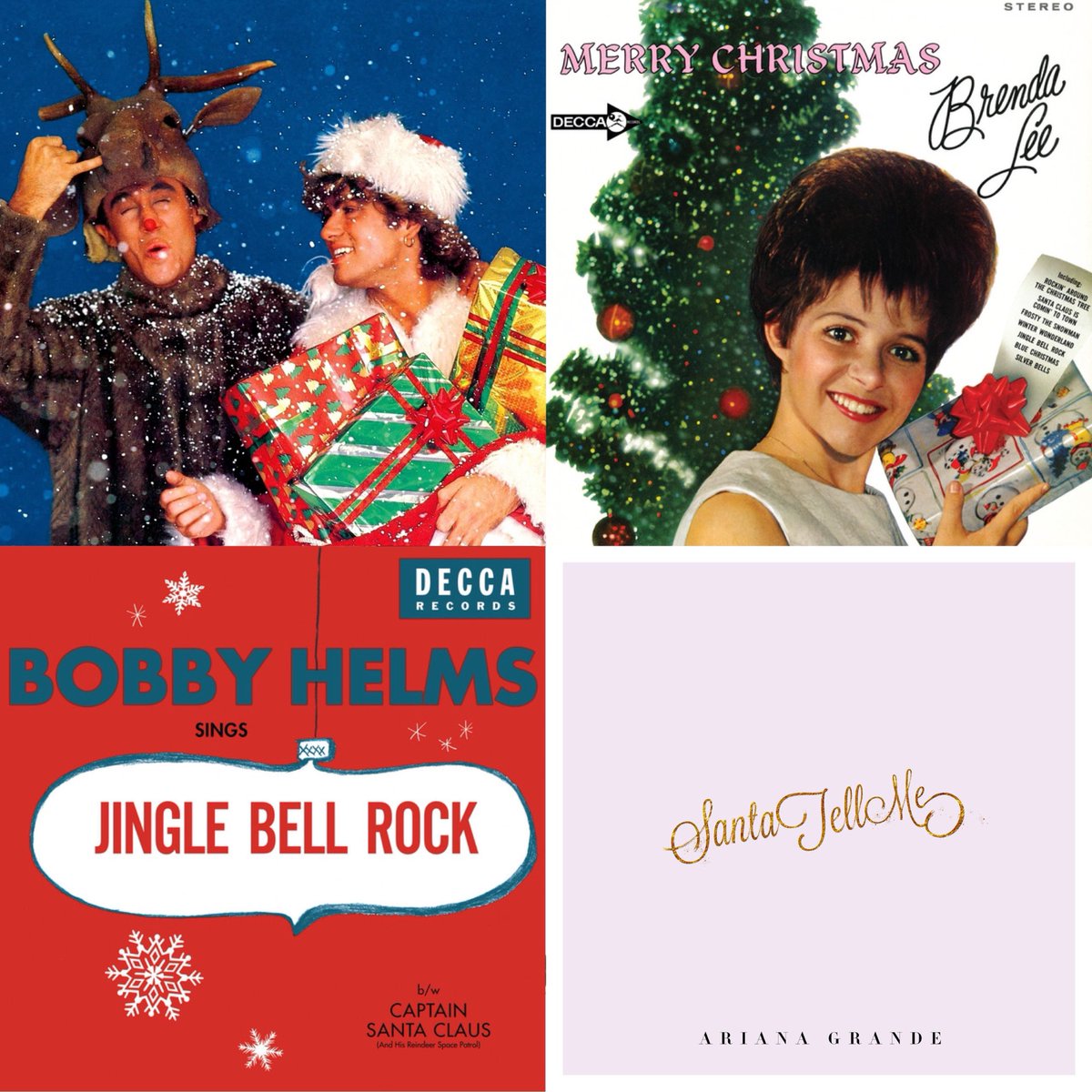 PopBase's tweet photo. Global Spotify Top 5 on December 24th:

#1. All I Want For Christmas is You — 24.86M
#2. Last Christmas — 24.55M
#3. Rockin' Around The Christmas Tree — 21.63M
#4. Jingle Bell Rock — 18.91M
#5. Santa Tell Me — 15.07M https://t.co/ujuhIj9c8Y