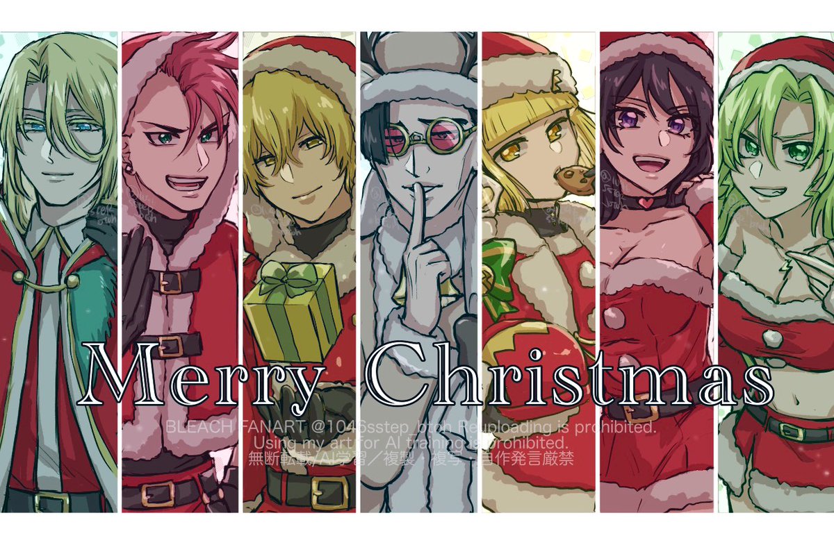1046sstep_btoh's tweet photo. BLEACH
メリークリスマス🎄
今年のイベント衣装ありがとうございました！ https://t.co/i7WyGLHrwa