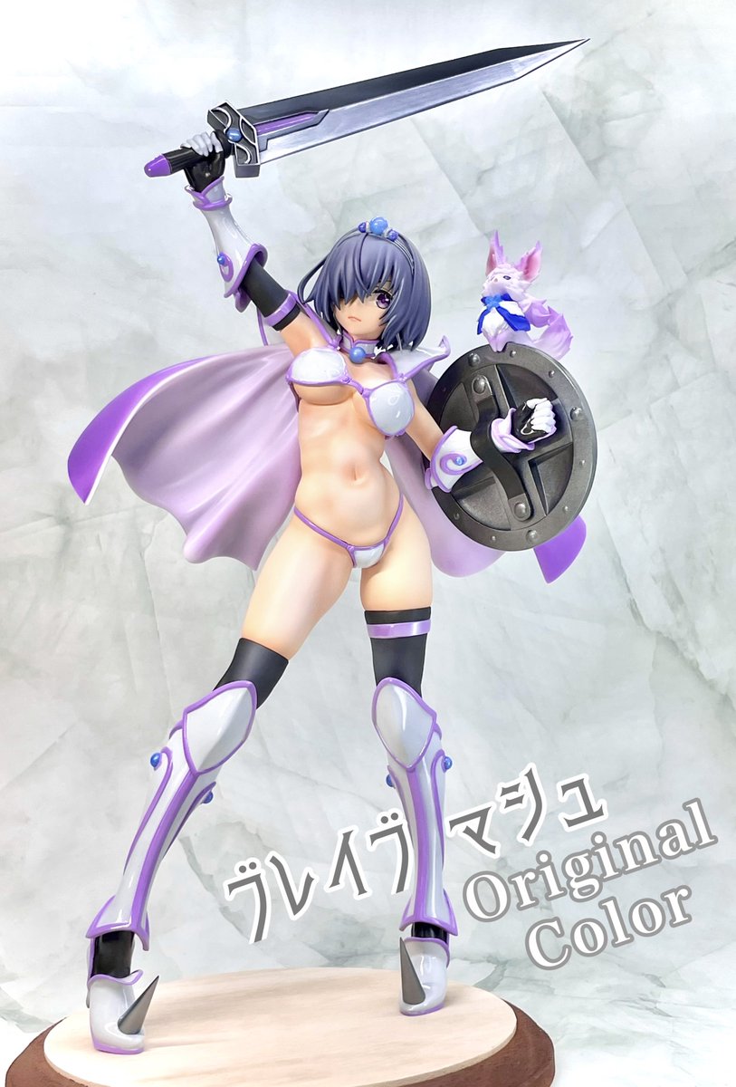 ブレイブマシュ　ガレージキット ガレージキット ブレイブマシュ 完成写真｜名瀬空登