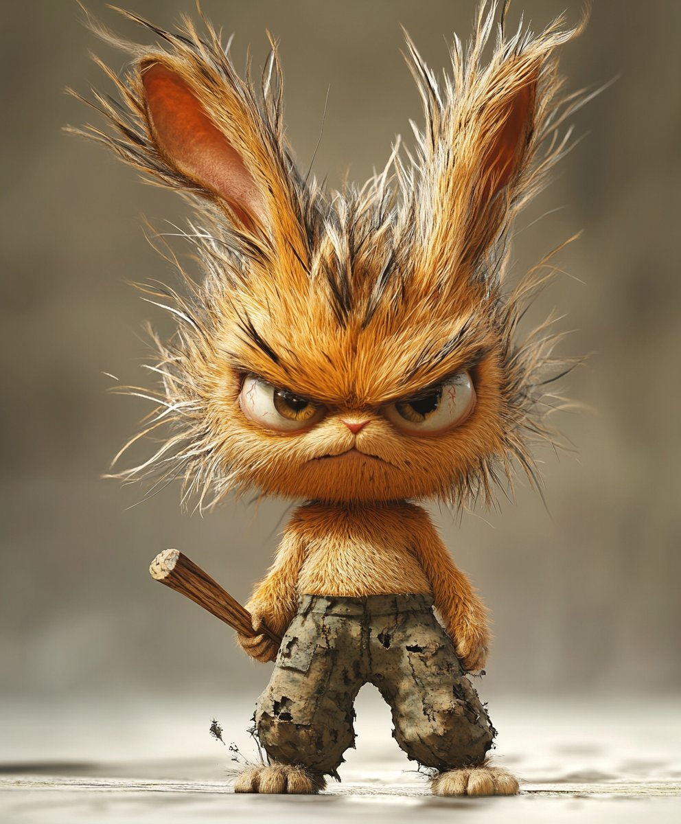 DiePlastikkarte's tweet photo. The Scruffy Rebel Bunny You Didn't Know You Needed! ๐ฐ๐ฅ
https://t.co/RGSILFgU95
FierceBunny #3DCaricatureArt #StylizedCharacters #WildArtInspo #CreativeMidJourney #CharacterDesignGoals #BunnyWithAnAttitude #DigitalSculptureInspo #FantasyArtIdeas https://t.co/QBriyvK905