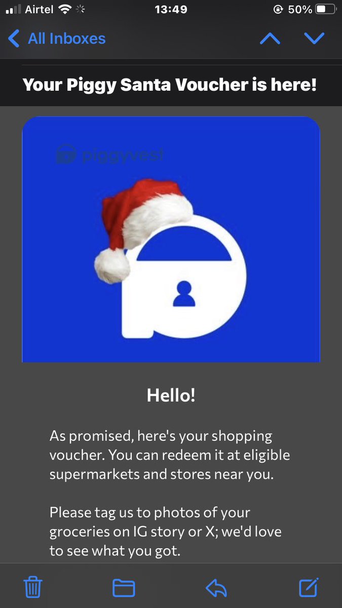I just got my Piggy Santa voucher from <a href="/PiggyBankNG/">PiggyBankNG</a> 

Thank you so muchh!!