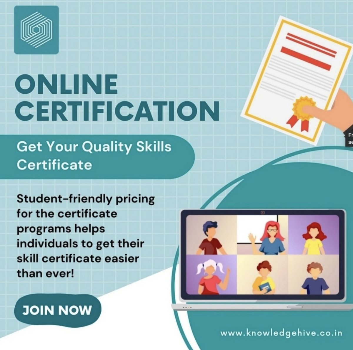knowledgehive37's tweet image. 🌟 Get Certified with Knowledge Hive!

Elevate your career with our online certifications in IT and tech. From data science and cloud computing to coding and big data
#OnlineCertification #ITLearning #KnowledgeHive #SkillUp #CareerGrowth #TechSkills #LearnAndGrow