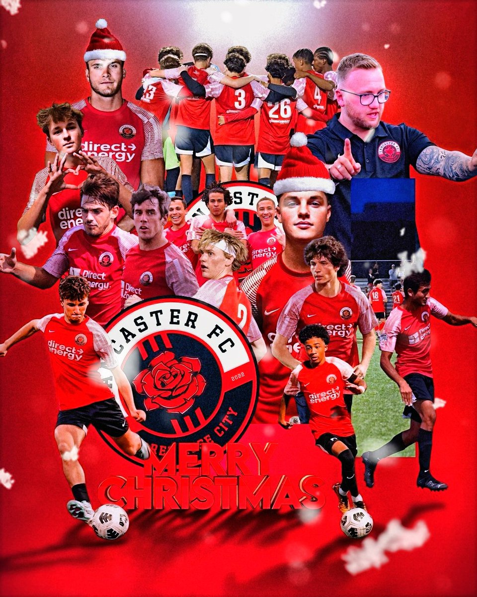 We would like to wish a Merry Christmas from everyone at Lancaster Football Club 🌹🎄