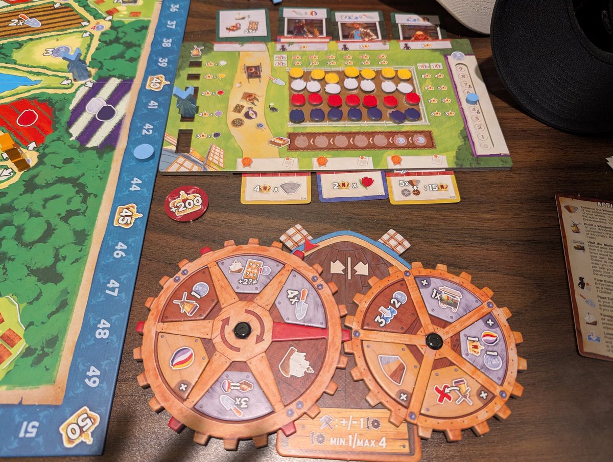 Dad may have run away with this Windmill Valley victory. Perfect tulip garden, got the Queen's bonus. 243 seems like a really good score

<a href="/BoardAndDice/">Board&Dice</a>
<a href="/Woodys_3d/">Dani Garcia</a>
