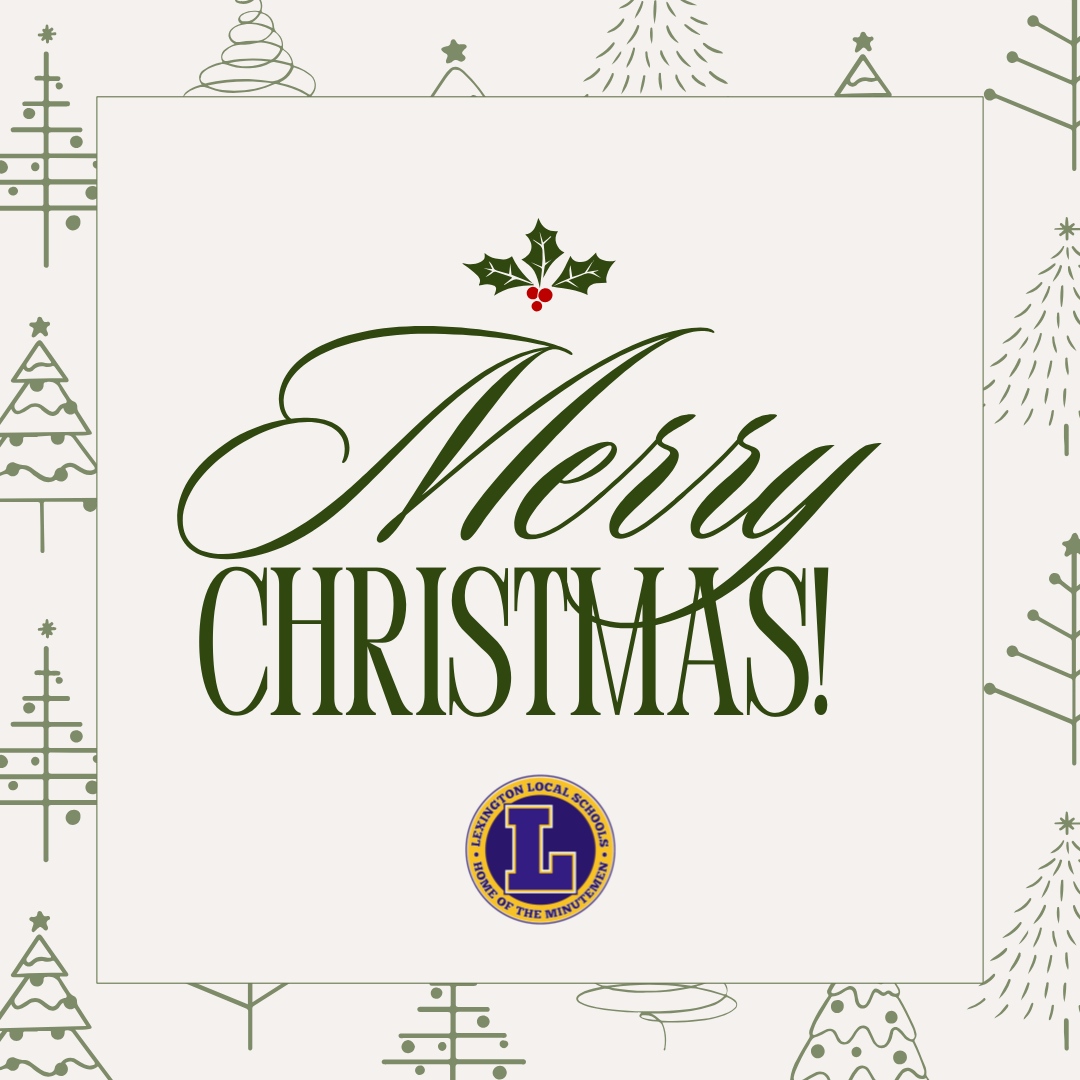 lexschoolsoh's tweet photo. 🧑🎄 Merry Christmas, Minutemen! We hope your Christmas is full of joy and laughter! #GoBigLEX https://t.co/EVB9IC83Oz