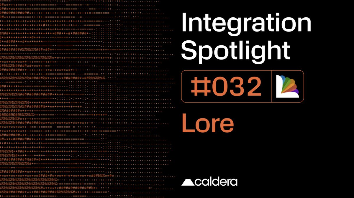 Integration Spotlight #032: @lore_explore

A powerful on-chain search engine.