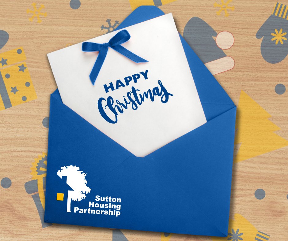 Merry Christmas!🎄

From all of us at Sutton Housing Partnership💙