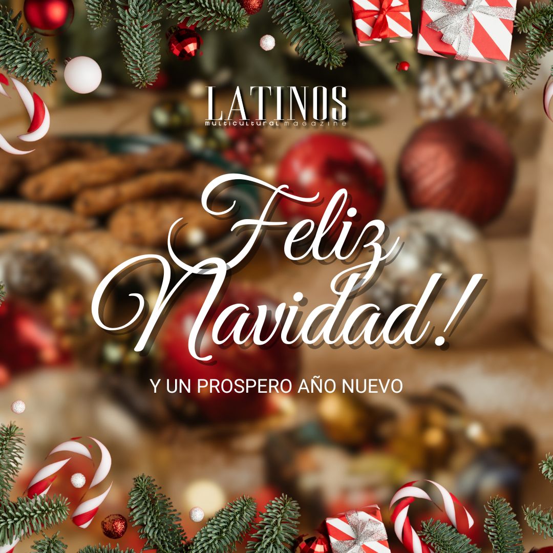 ¡En Latinos Magazine les deseamos una muy Feliz Navidad! 🎄✨ Que esta temporada de festividades esté llena de momentos especiales y mucha alegría junto a sus seres queridos. Gracias por ser parte de nuestra comunidad,  ¡Nos vemos en el 2025!! 🎉  #FelizNavidad #LatinosMagazine