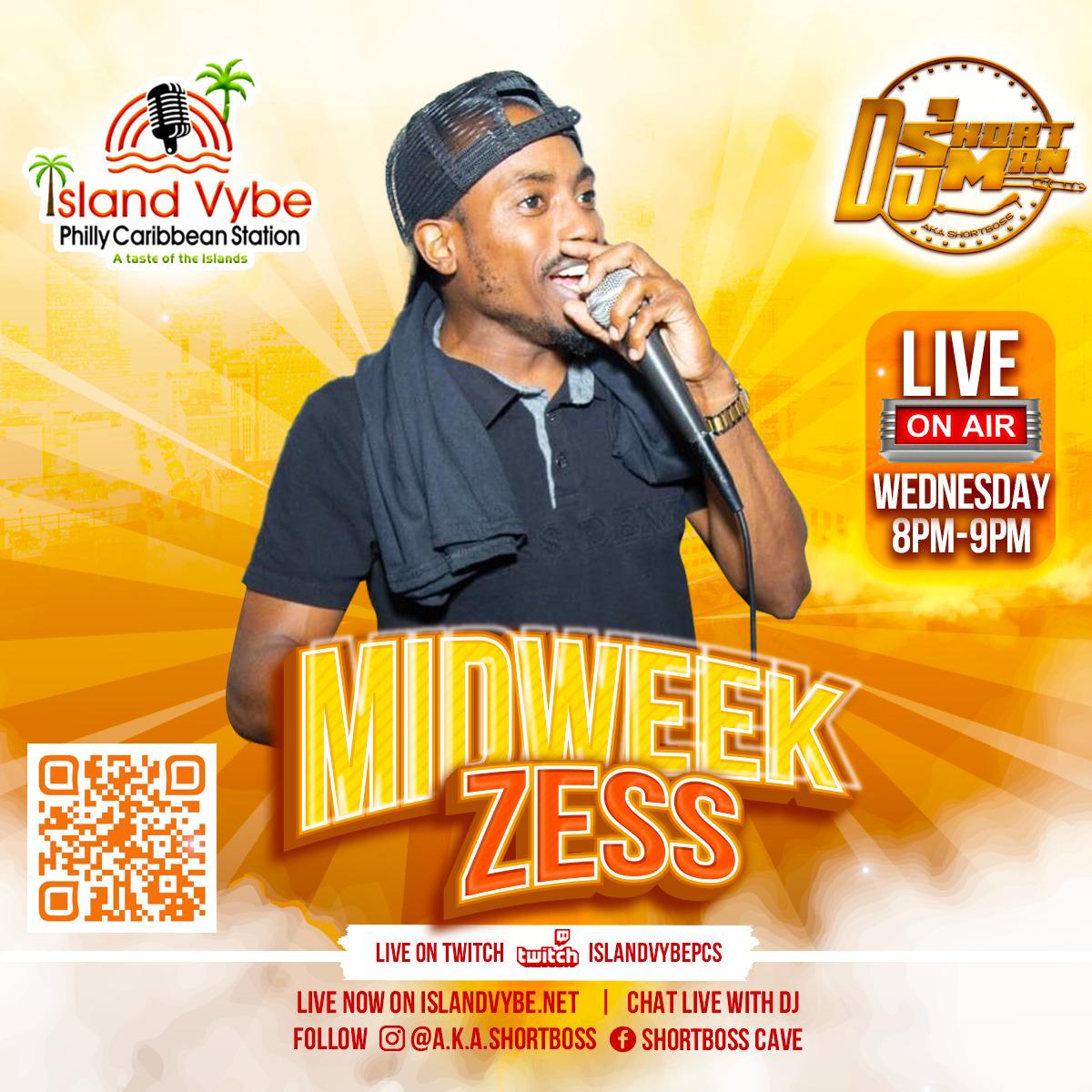 DJ Kirsh Presents After Work Vybes... 6pm - 8pm
Dj Shortman Presents Midweek Zess - 8pm - 9pm

#radio #music #caribbean #radiohost #onlineradio #soca #reggae #philly #bhfyp #radiopersonality #djlife