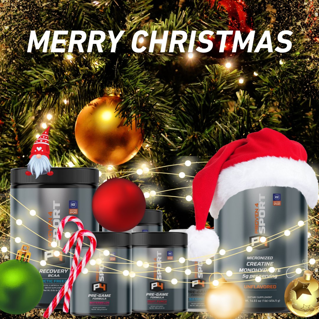 PHNProven4's tweet image. 🎄🎅 Merry Christmas from Proven4 Sport! 🎅🎄
From our family to yours, Merry  Christmas. 🎁✨ 
#MerryChristmas #Proven4Sport #HolidaySeason