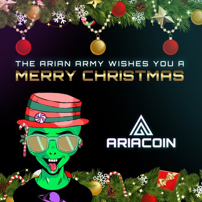 🎄✨ The Aria Team wishes the entire Arian Army a Merry Christmas! 🎁🌟 Congrats to all the winners of our Christmas giveaway—you’ve started the holidays with a bang! 🎉 But this is just the beginning. January is packed with more giveaways, big announcements, and the start of