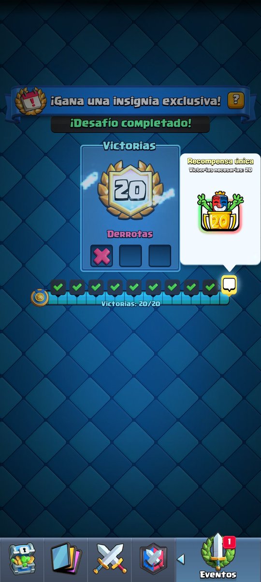 Faltaba yo jejeje 20-1 con bayrondeck 😍
#ClashRoyale