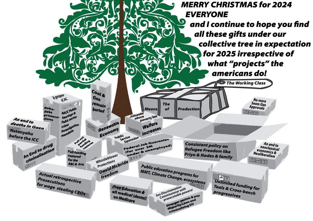 Halyucinations's tweet image. So, as the year ends, let us reflect on what gifts we still have to open, especially if we haven't done as well in reality as we would have liked. I have a few gifts beneath this year's tree that may be worth opening as a way to bring something unconsidered into the new year.
