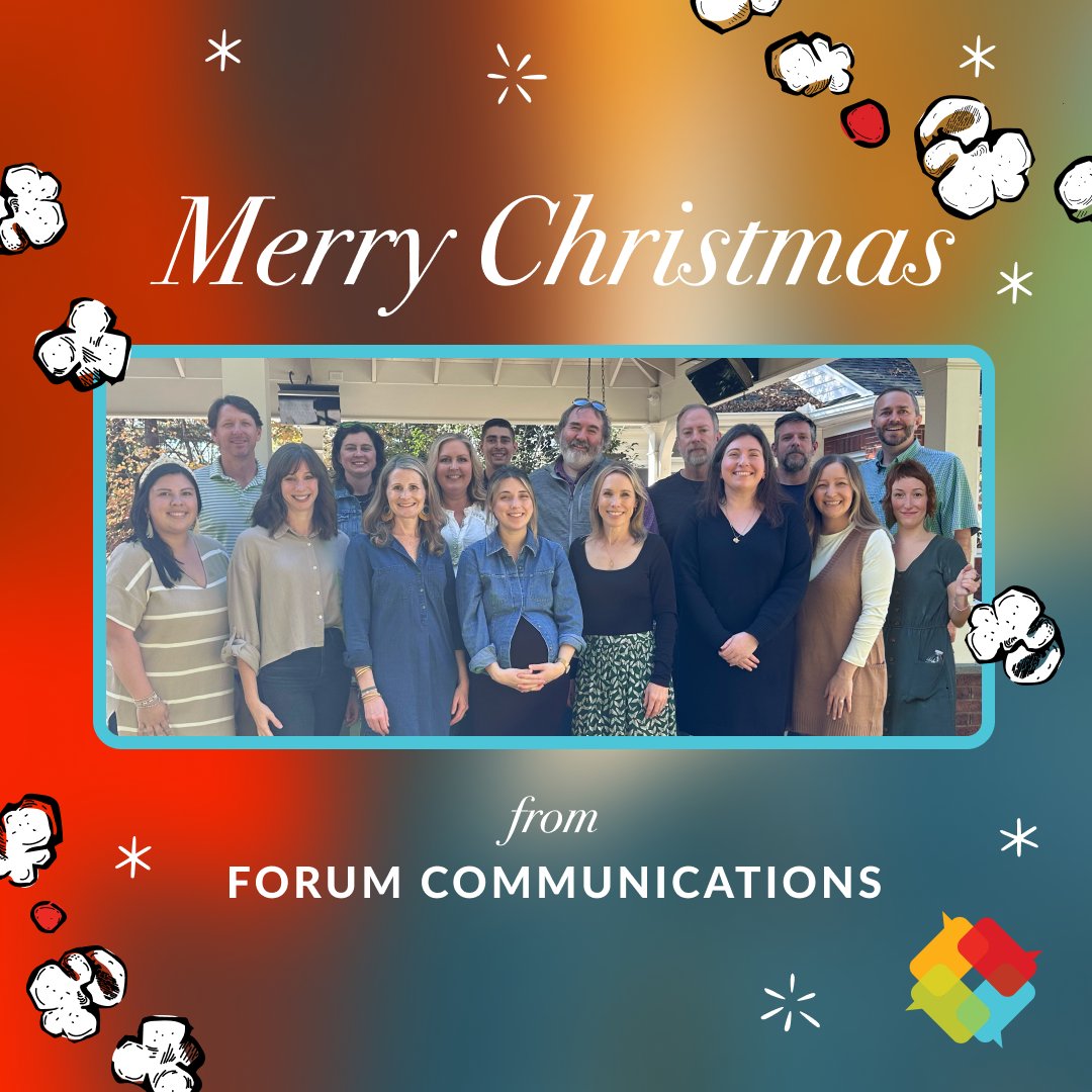 From the Forum family to your family — Merry Christmas! We hope your holiday season is merry and bright!