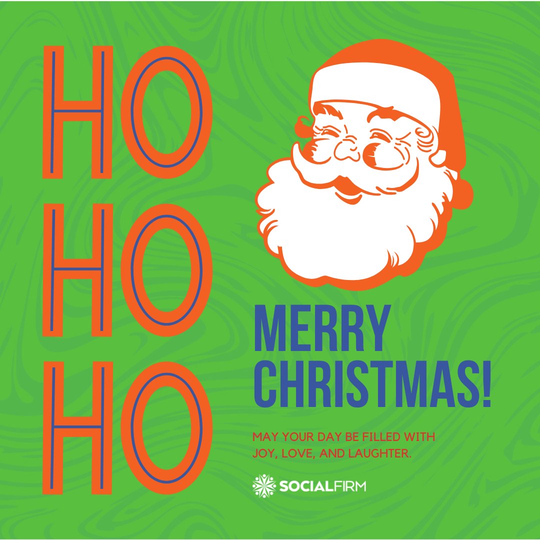 Merry Christmas Everyone! We hope you have a wonderful day 🎄

#socialfirm #MerryChristmas