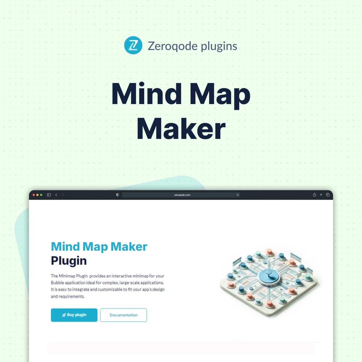 We’re happy to introduce our new plugin: Mind Map Maker 🧠 

This is a great plugin for creating and customizing mind maps. Perfect for brainstorming, organizing thoughts, and visualizing information.

Check live demo 🔥 zeroqo.de/S25P6

#nocode #pluginsforbubble