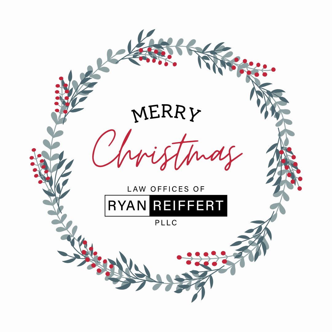 We hope you have a merry Christmas.  May it be filled with love and joy, and not coal! 🎄🎅

#merrychristmas #lawofficesofryanreiffert #lawyer #sanantoniolawyer #sanmarcoslawyer #texas #texaslawyer #sanantonio #estateplanning #business!
