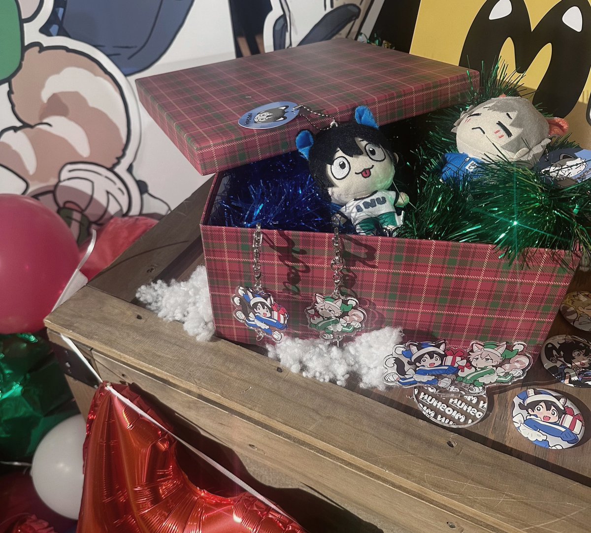 ptrchor_'s tweet photo. みおしゅんカフェ🎄⭐︎
実央お誕生日おめでとうだいすきだよ〜
 #春風のエトランゼ https://t.co/iWYUuS7V0I