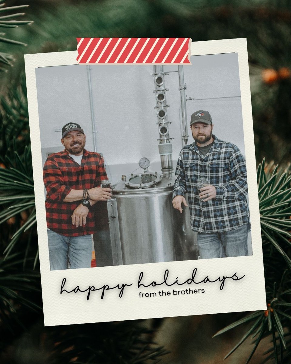 ‘Tis the season to shine... moonshine, that is! ✨

Merry Christmas from all of us at Booze Brothers! Today, we’re raising a mason jar to good times, great memories, and the kind of holiday cheer that warms you from the inside out.