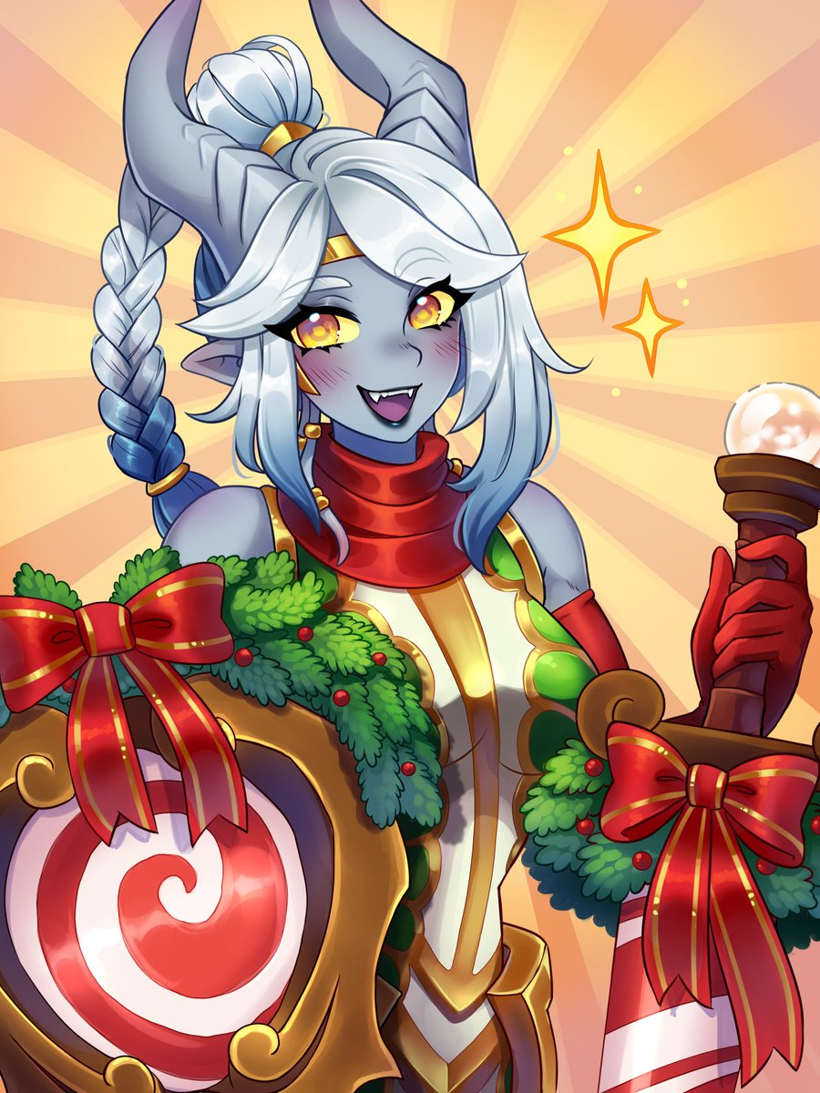 Merry Christmas from the Christmas draenei!