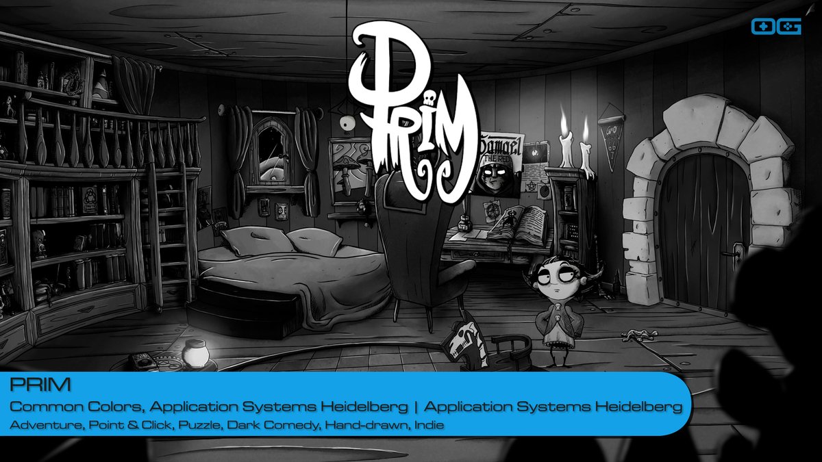 OverageGmngCom's tweet photo. OG plays PRIM!
https://t.co/tDgtcLHqnr
Like & Sub!
@PRIM_adventure
@ashnews
#PRIMGame #PointAndClick #AdventureGame #GothicArt #DarkHumor #HandPainted #IndieGameTrends #IndieWatch #IndieDev #GameDev #IndieGameDev #IndieGame #IndieGames #Gameplay #LetsPlay #Gaming https://t.co/rQbw8AbYMJ