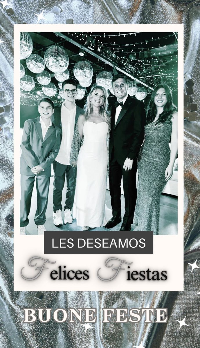 Tantissimi Auguri di Buon Natale!!!!
Feliz Navidad para todos!!!!