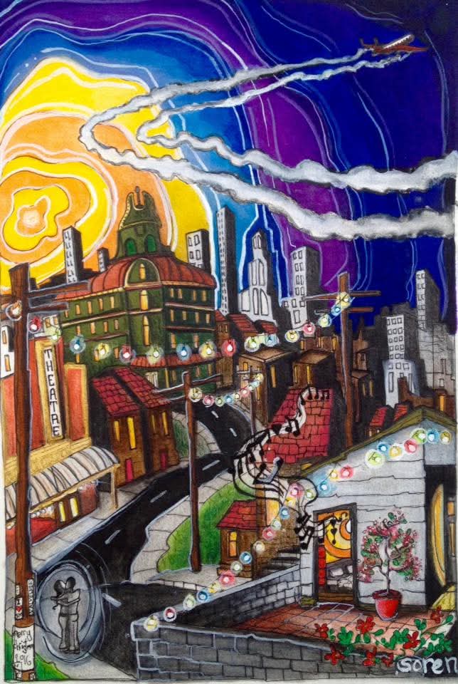 Merry Christmas!
Artwork by my friend Soren Hillis.