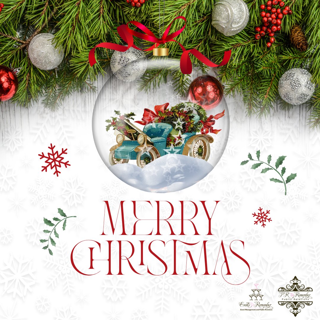 Merry Christmas from Events To Remember + PR To Remember! May your home be filled with joy, your heart with love, and your life with laughter.