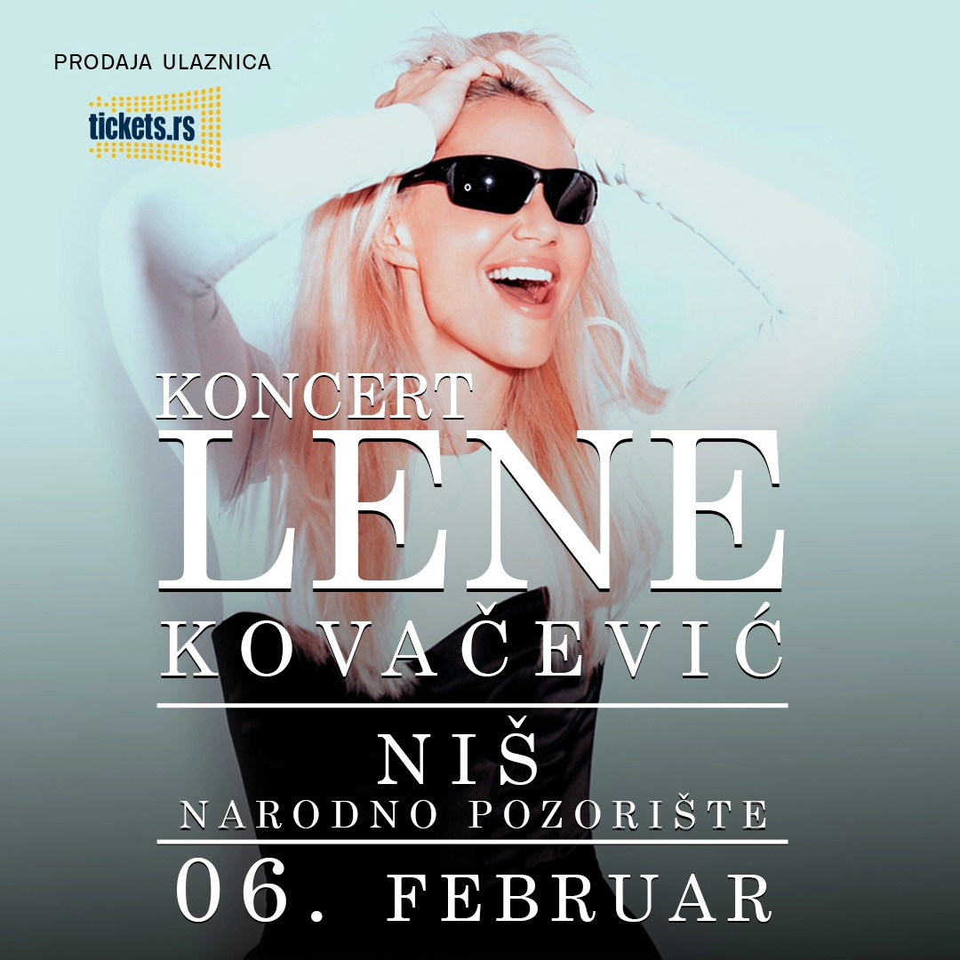 FINALLY NIŠLIJEEE
#pozoristenis * prodaja karata na Tickets.rs tickets.rs/event/lena_kov…

#lenakovacevic #niš