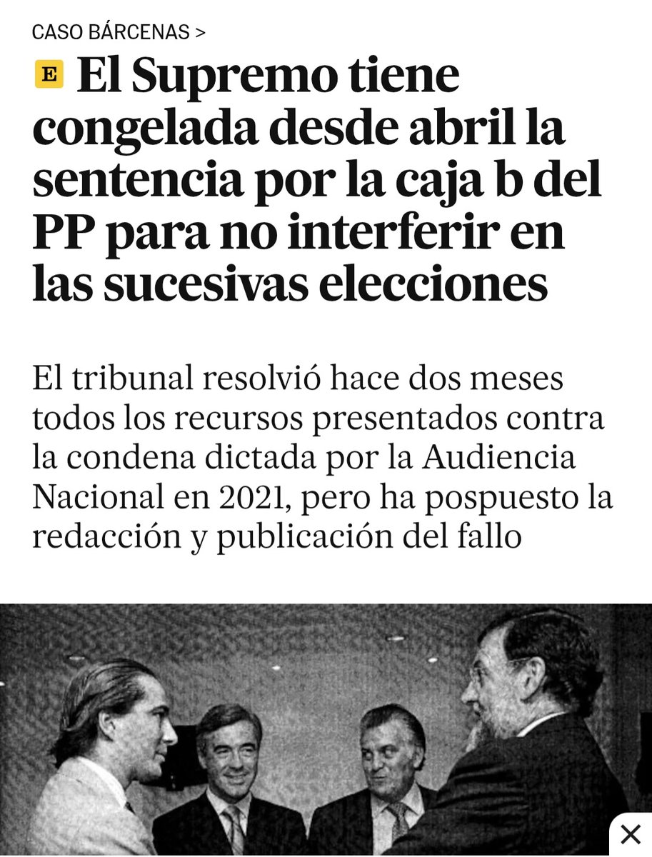La Presidenta del Tribunal Supremo , lo es también del <a href="/PoderJudicialEs/">Poder Judicial</a> .¿ Por qué se está consintiendo esta anormalidad jurídica?.
Pregunto.