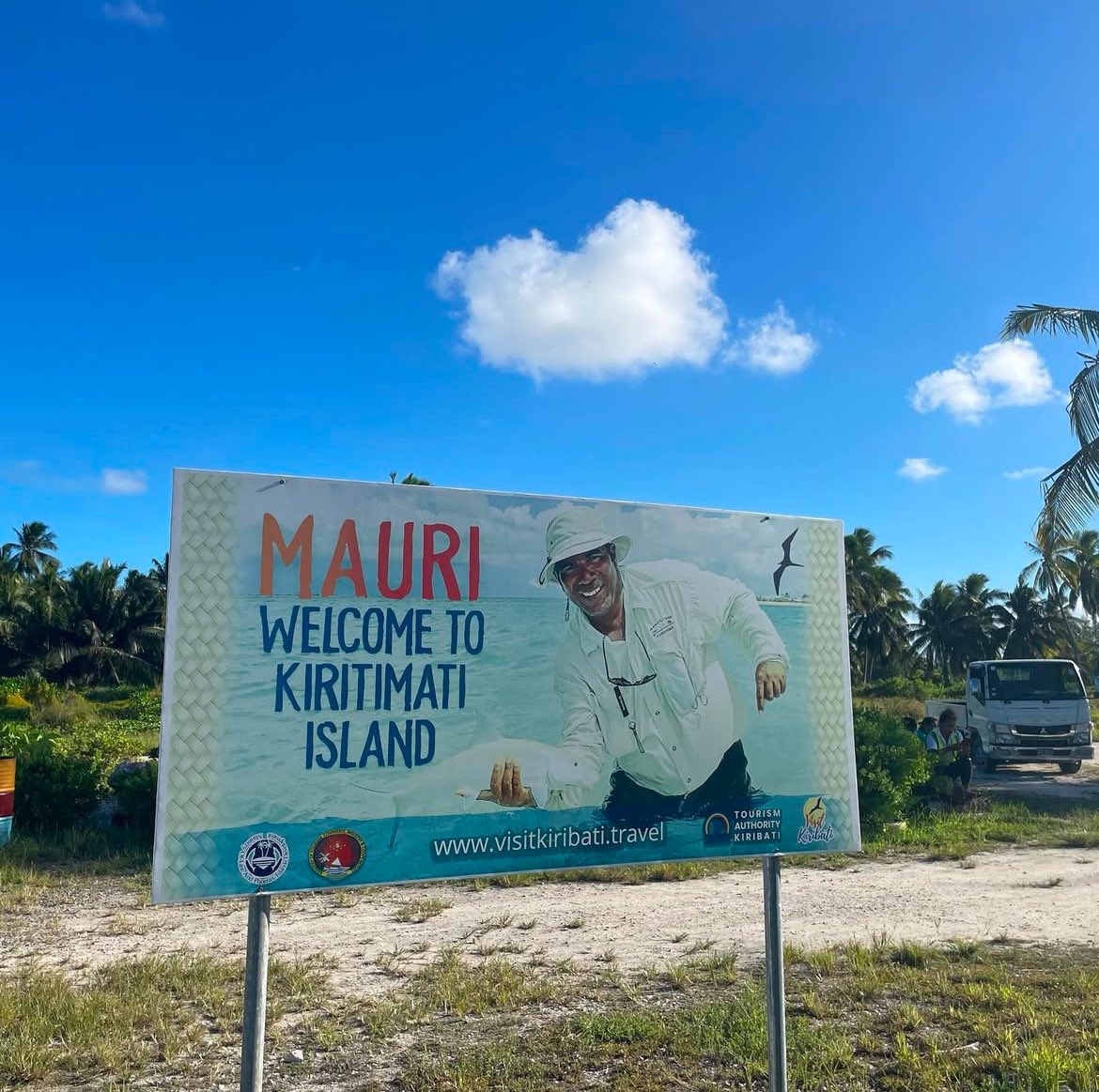 Merry Christmas from Kiritimati (pronounced Christmas) Island 🇰🇮🎅 We are one of the 1st nations in the world  to see in Christmas Day