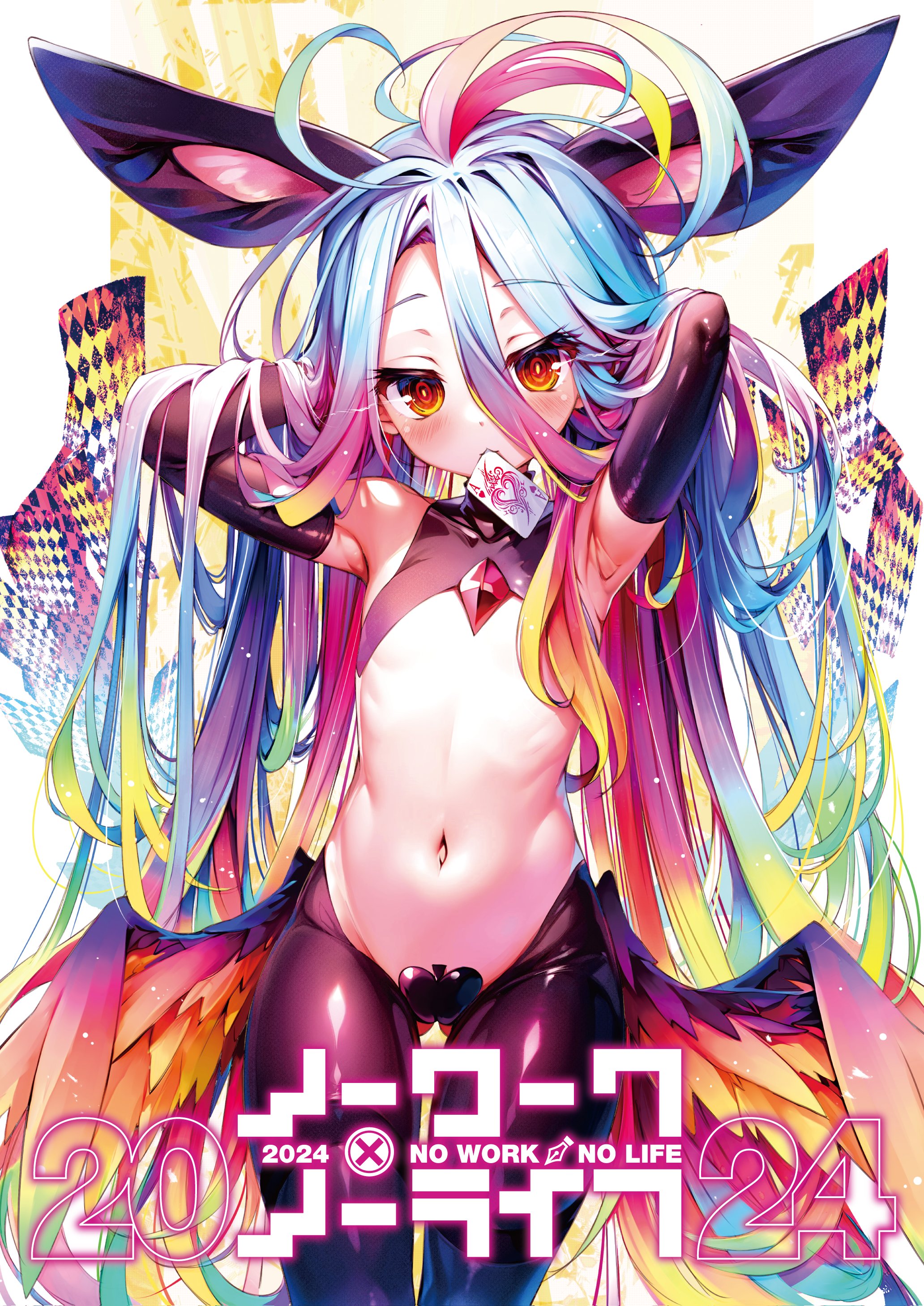 タペストリー [破損品] 空＆白 榎宮祐イラスト使用B2