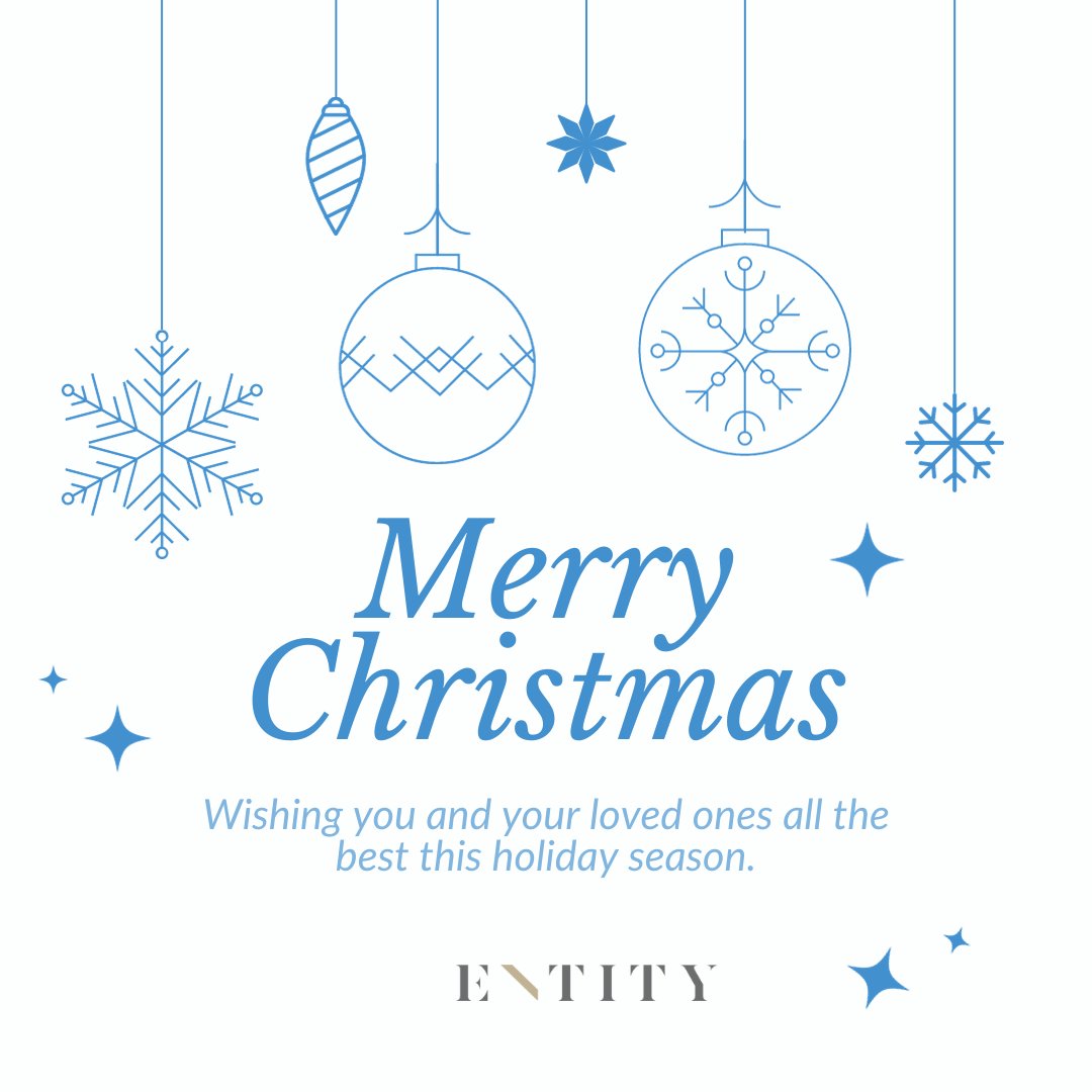 Wishing the incredible ENTITY Academy community a Merry Christmas and Happy Holidays!

May this festive season be filled with laughter, love, and boundless inspiration.🎄🌟🎁
.
.
.
#MerryChristmas #HappyHolidays #holidays #ENTITY #ENTITYAcademy #Festive #SeasonsGreetings