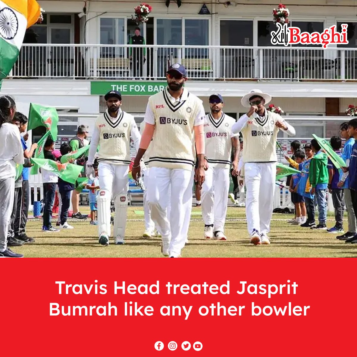 BaaghiTV's tweet image. Travis Head treated Jasprit Bumrah like any other bowler

en.baaghitv.com/travis-head-tr…

#BaaghiTV #TravisHead #Treated #JaspritBumrah #Cricket #IndianCricket