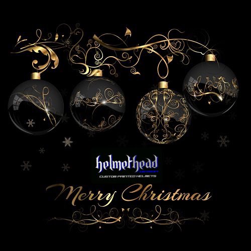 Merry Christmas 🎁🎄 from all of us at HelmetHead Design!!!!
