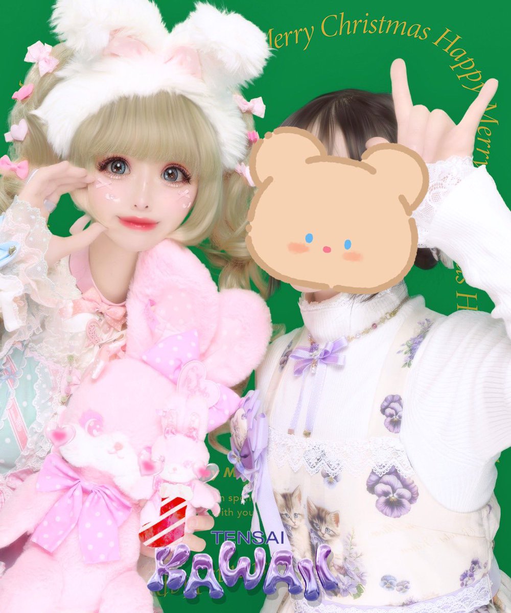 Usamimi_Meruhen's tweet photo. ✧*｡🎄𝐌𝐞𝐫𝐫𝐲𝐂𝐡𝐫𝐢𝐬𝐭𝐦𝐚𝐬🎄✧*｡
今年のクリスマスコーデは大好きな
🧸🎁MELODY TOYS🎺🐇
のお洋服を着てパステルクリスマスコーデにしました·̩͙꒰ঌ(*´˘`*)໒꒱·̩͙
今年も楽しいクリスマスになりました！
大好きなお友だちに感謝💕
#angelicpretty
#ロリィタさんと繋がりたい https://t.co/TgvIov3v9d