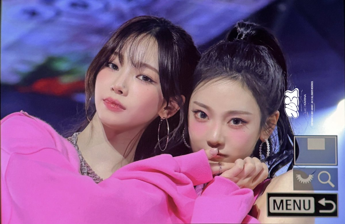 just_0411's tweet photo. 241225 가요대전  #카리나 #Karina #에스파 #aespa https://t.co/t8dHm4utjH