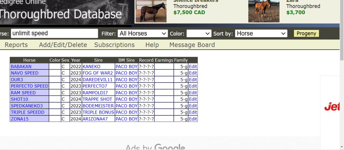 Listedeki 9 tay TR'deki 3 yaşlı bir dişiye ait(!)
Burası Dünya'nın istifade ettiği ve  içindeki dataların, istatistiklerde kullanıldığı bir mecra. Eşleşme denemelerinin yapılıp silinmeden bırakılacağı bir yer değil. Bu bir örnek sadece. Yüzlercesi var.