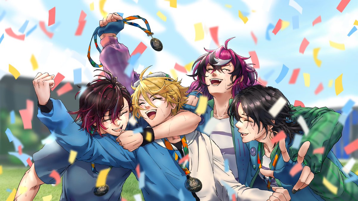 My 1st time participating in a fan-project and I can’t describe how much it means to me - a person that suffered art-block for almost 4 years and just overcome it this year 🥹 Thank you Kaichou and Villions for filling my 2024 with inspiration and love for art again❤️