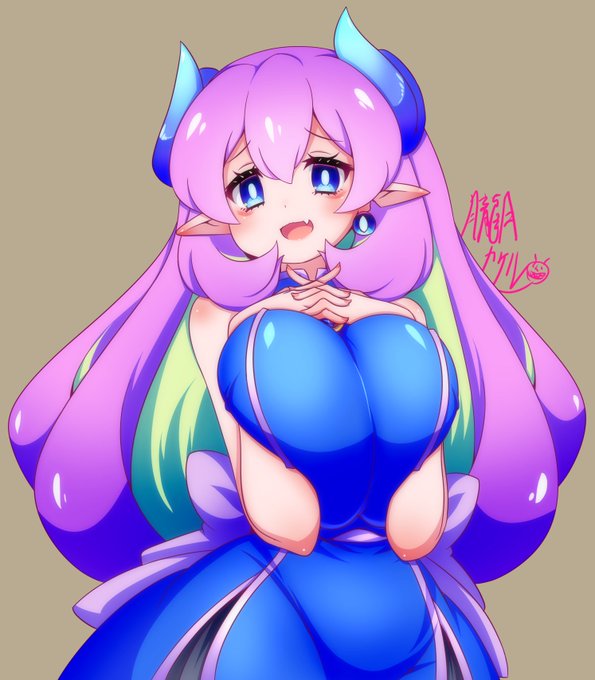 Elinうちのこのサキュバス・ヘルミナさんできた 