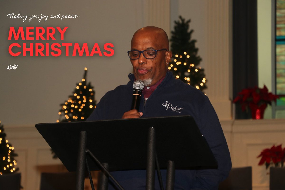 Merry Christmas!

As we celebrate this blessed day, I pray that your hearts are filled with the love, joy, and peace that only Christ can bring. Let us remember the greatest gift of all—our Savior, Jesus Christ, whose birth gives us hope and everlasting life.

#dwaynekpickett
