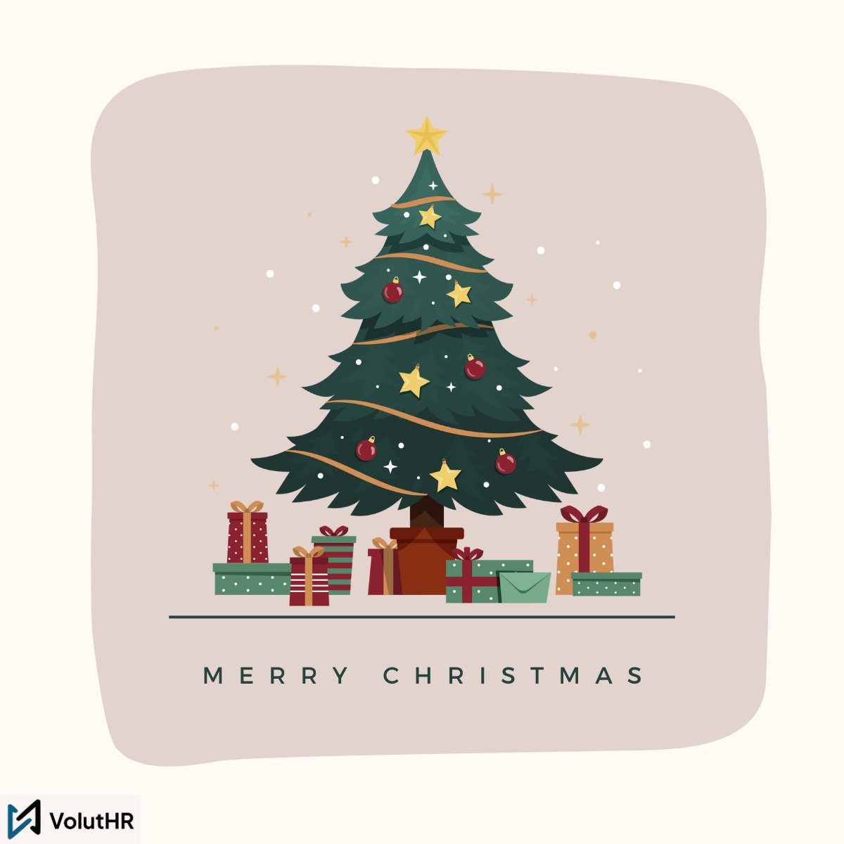 voluthr's tweet photo. This Christmas, Volut HR takes care of HR, so you take care of fun. Let’s build better workplaces in 2025 together! 🎅 
✨ Merry Christmas from the HR dream team. #VolutHR #MerryChristmas  #Christmas2024 #HR #ProductivityBoost #ProductivityTip https://t.co/wBSLSszkYc
