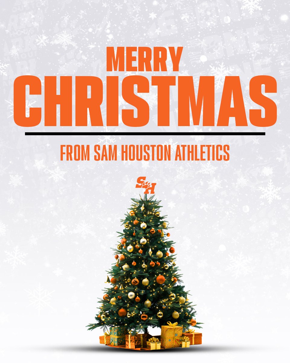 Merry Christmas Bearkats! 🎄 🎅 

#eatemupkats