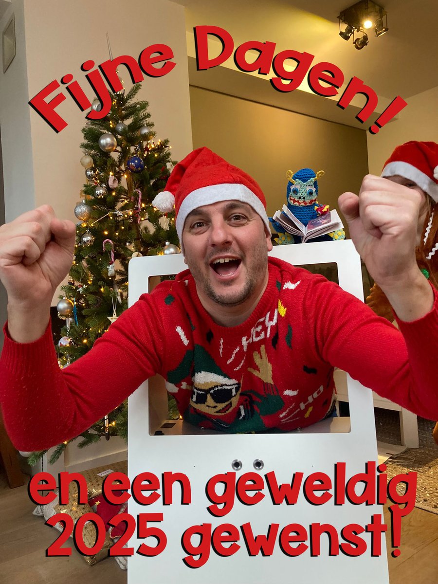 BookaBooka_NL's tweet photo. Happy holidays and a wonderful 2025! https://t.co/hzorFw4qeZ