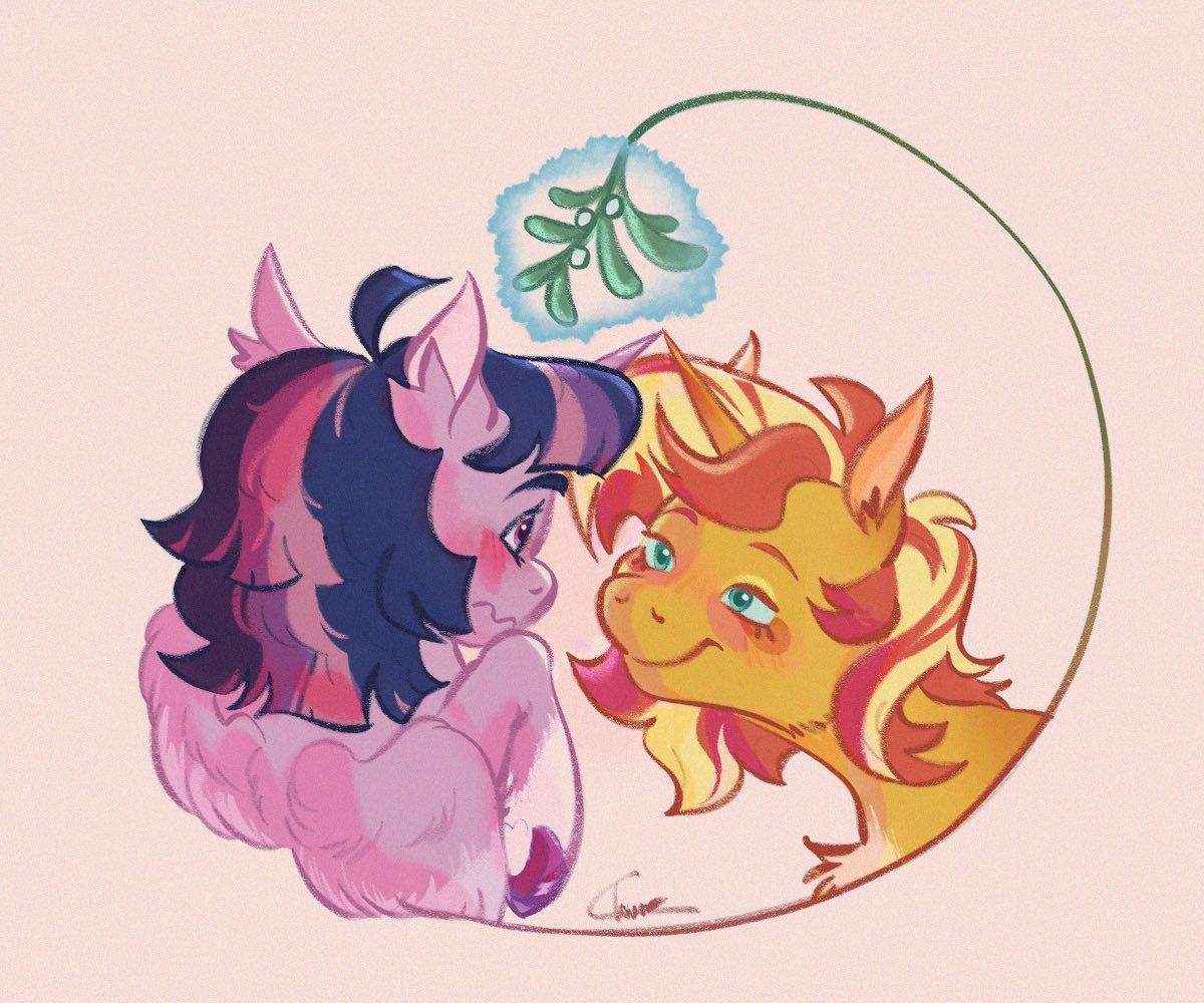 cloaked_cloverr's tweet photo. Kiss Under the Mistletoe 

#mlp #sunlight #twiset https://t.co/0EYGClWPTO