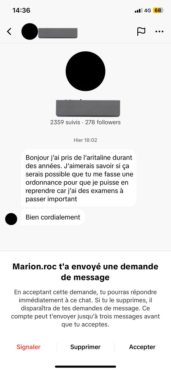 wmargot55's tweet photo. Je n’ai pas encore le droit de prescrire qu’on me demande régulièrement de la ritaline…. Jusqu’à ça va trouver mon vinted pour m’en quémander 🤣🤣

C’est quand même fou le nombre de gens qui veulent prendre de la ritaline comme ci c’était de la vitamine D ☠️ https://t.co/oGFQE8eEHH