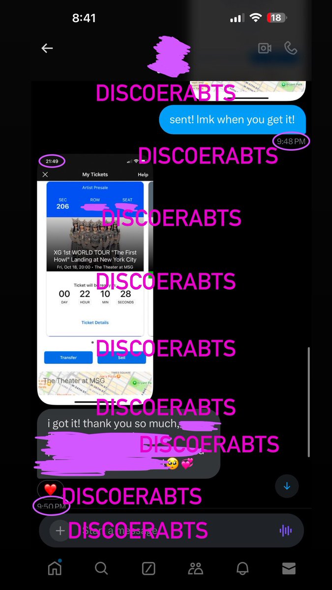 discoerabts's tweet photo. XG NYC TICKETS https://t.co/WTOkZwlxsU