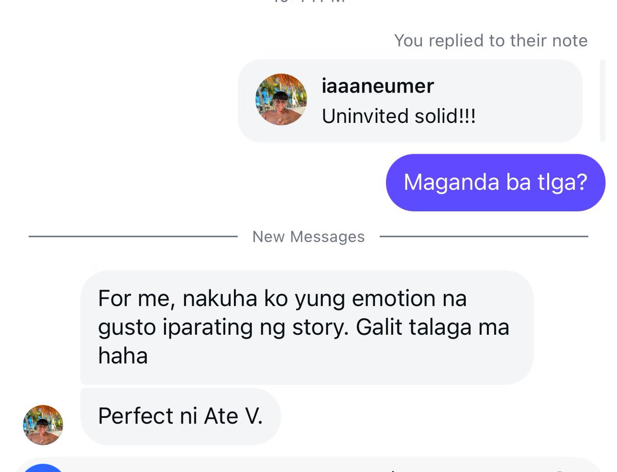 Excited na me manuod 🥹 
#UNINVITEDMMFF
